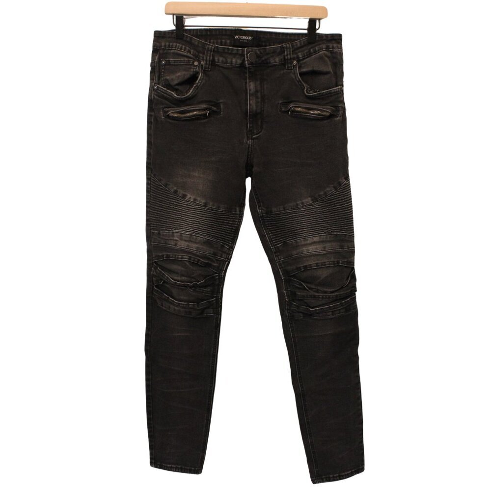 Victorious‎ Men's Jeans Size 34x34 – Trendy, Comfortable, and Flattering